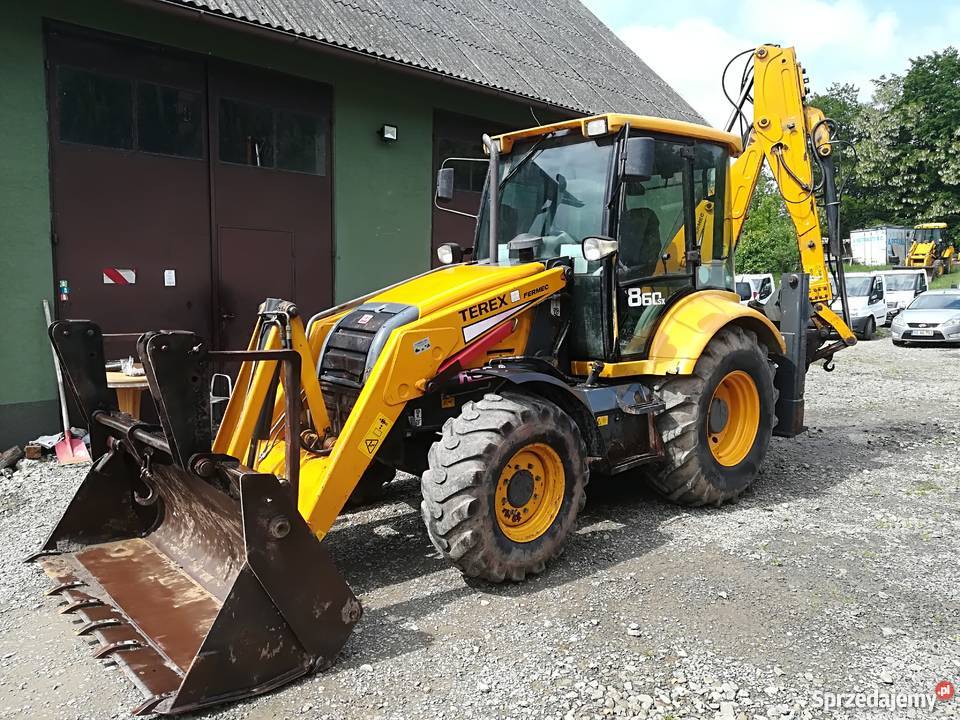 Terex 860sx Koparko Ładowarka 4x4 Stan jcb cat tak Chełmiec