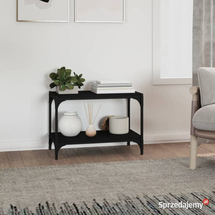 Szafka pod TV czarna 60x33x41 materiał mazowieckie