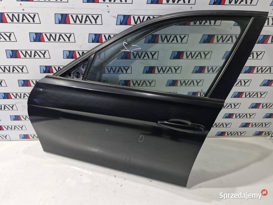 BMW F30 F31 DRZWI LEWE LEWY PRZÓD 475 BLACK