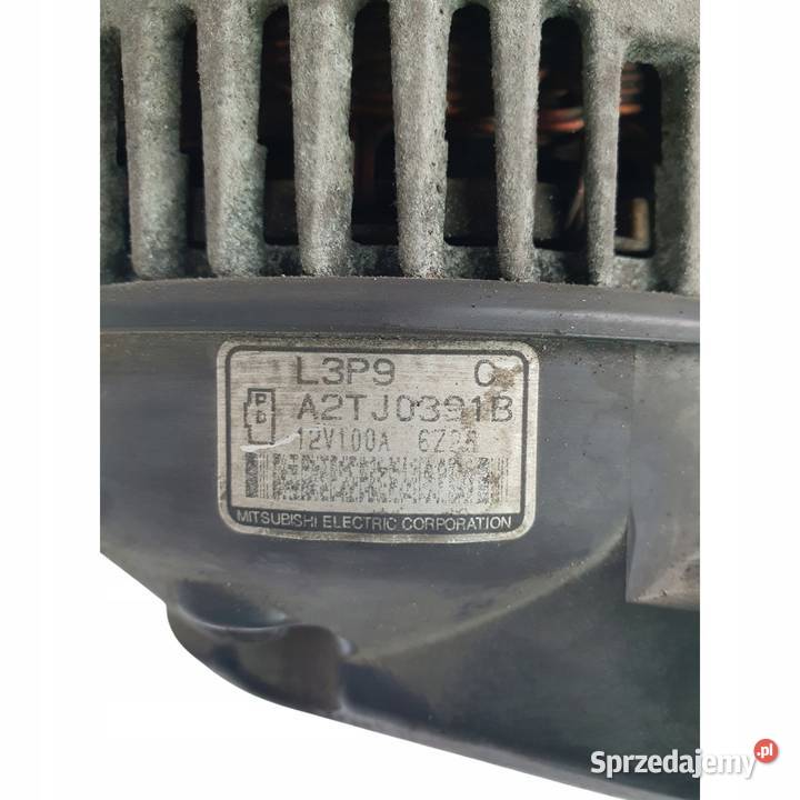 ALTERNATOR Mazda 6 II GH 20 16V A2TJ0391B 100A Układ elektryczny silnika Chełm