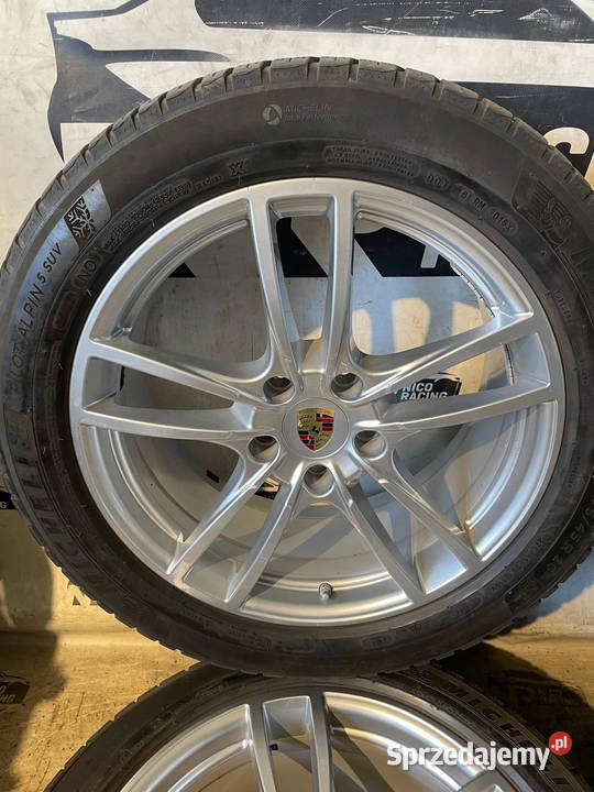 KOŁA ZIMOWE OPONY ZIMA MICHELIN PORSCHE CAYENNE Motoryzacja Starowa Góra