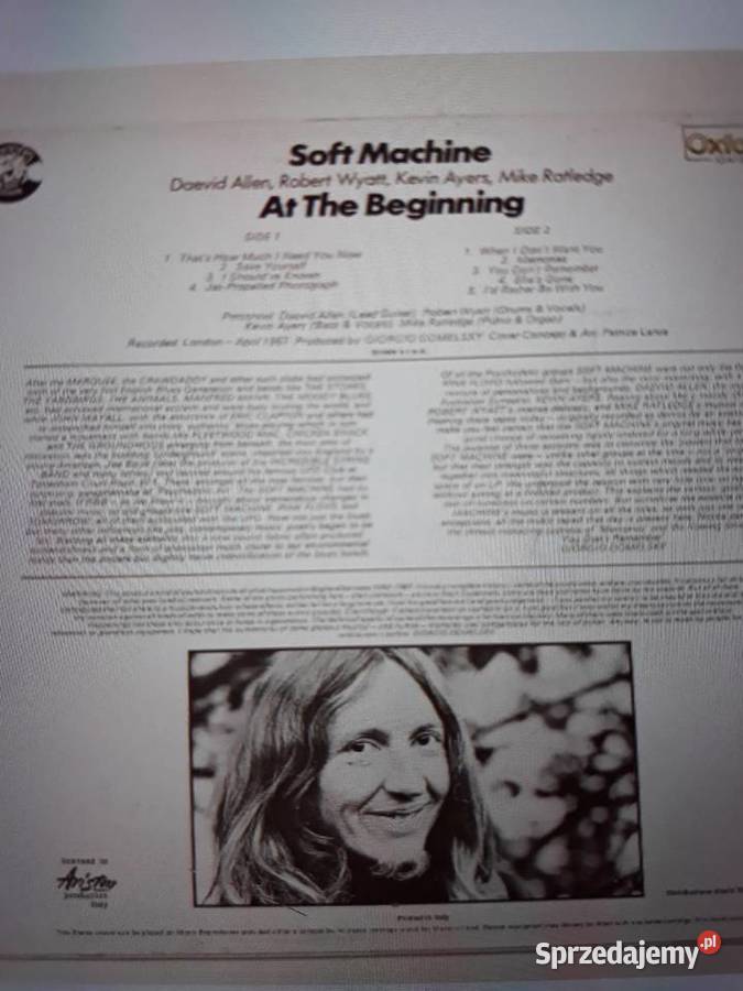 Z archiwum rockowej psychodelii SOFT MACHINE At sprzedam