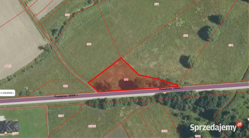 Działkę sprzedam 1300 metrów Borek 76zł/m2 małopolskie