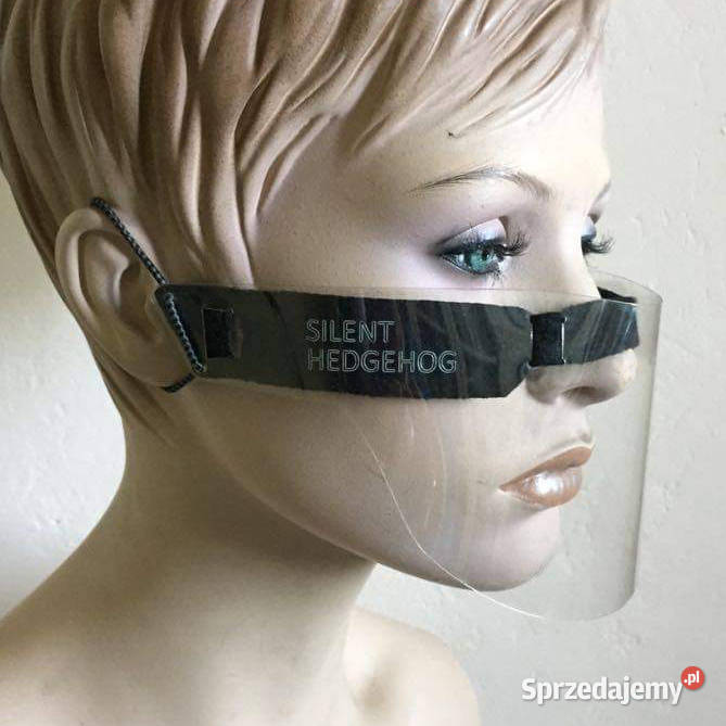 Przyłbica mini maska ochronna półmaska najtaniej Kosmetyka i fryzjerstwo Łódź