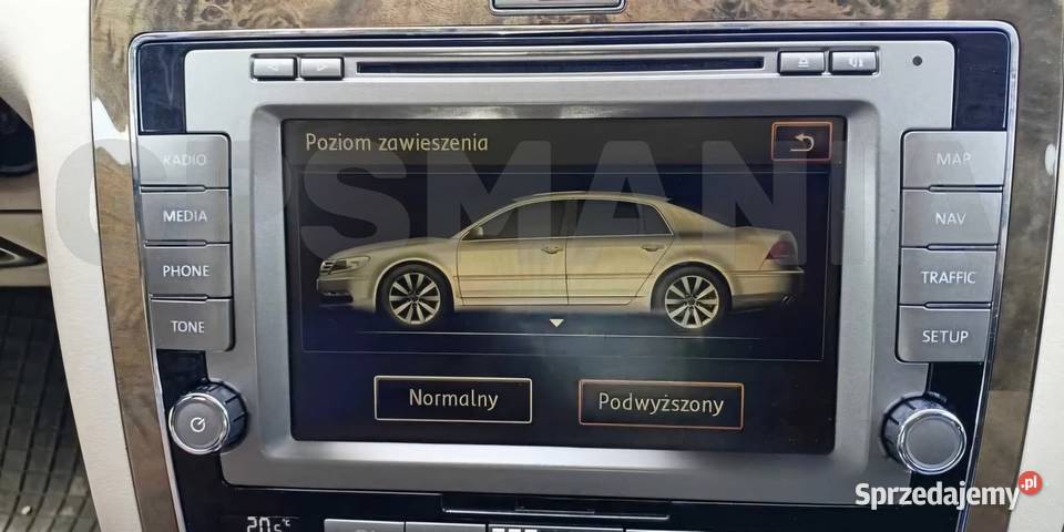 Polskie menu polski lektor mapa Volkswagen VW Łódź