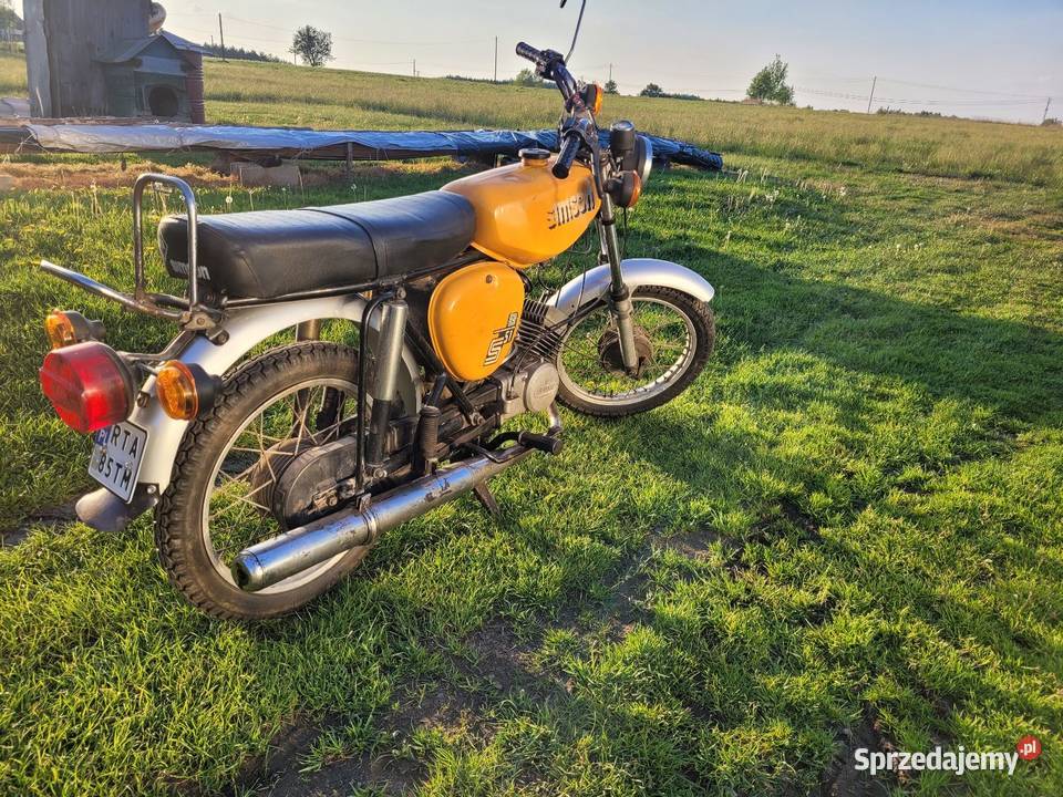 Simson s51 Zarejstrowany Rok produkcji 1987 Majdan Królewski