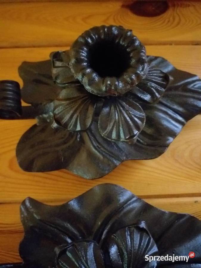 Świeczniki wykonane ręcznie pomorskie