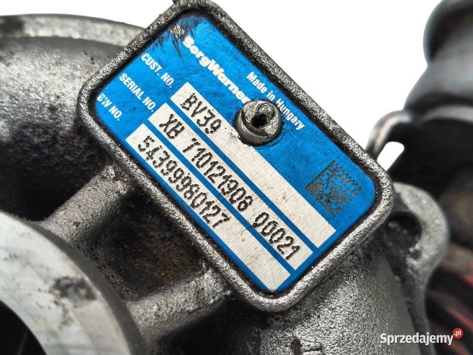 TURBOSPRĘŻARKA Renault Kangoo Nissan Qashqai 15 lubelskie Chełm