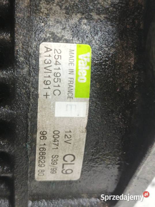 ALTERNATOR 9616862980 25 DCI Peugeot Boxer I świętokrzyskie sprzedam