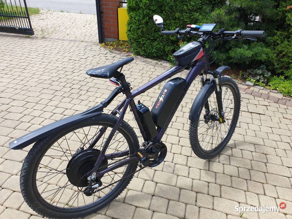 Rower elektryczny MTB z manetką gazu Moc 1500W pomorskie Suchy Dwór