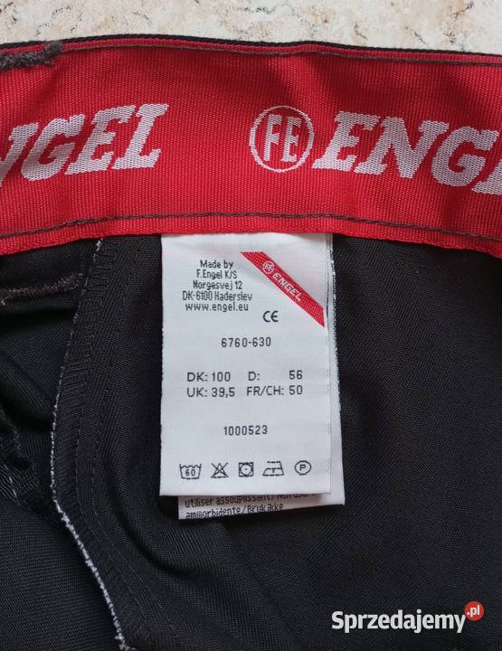 Engel FE krótkie spodenki robocze męskie r 56 Rozmiar XL
