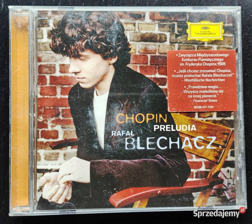 CHOPIN PRELUDIA Rafał Blechacz CD 2007 Deutsche Płyty i kasety Warszawa sprzedam
