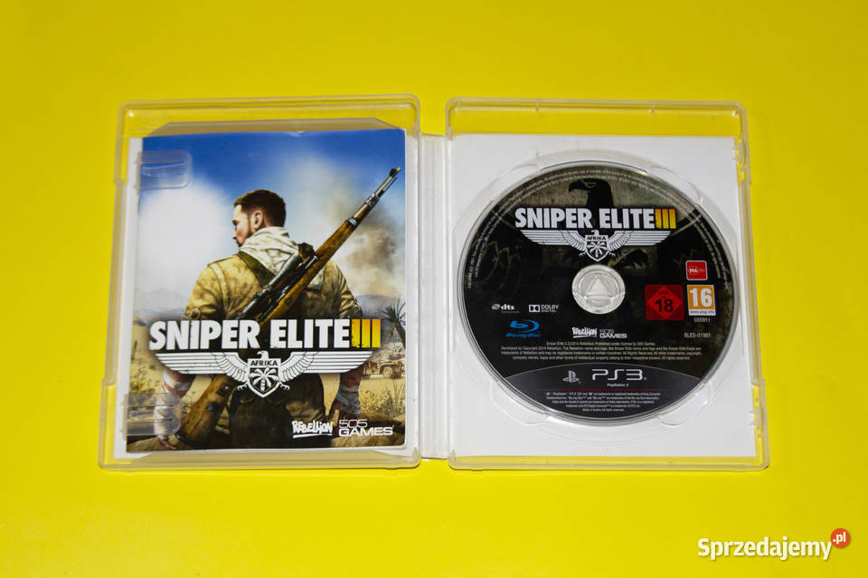 Sniper Elite III Afrika PlayStation3 3 Gry na konsole małopolskie