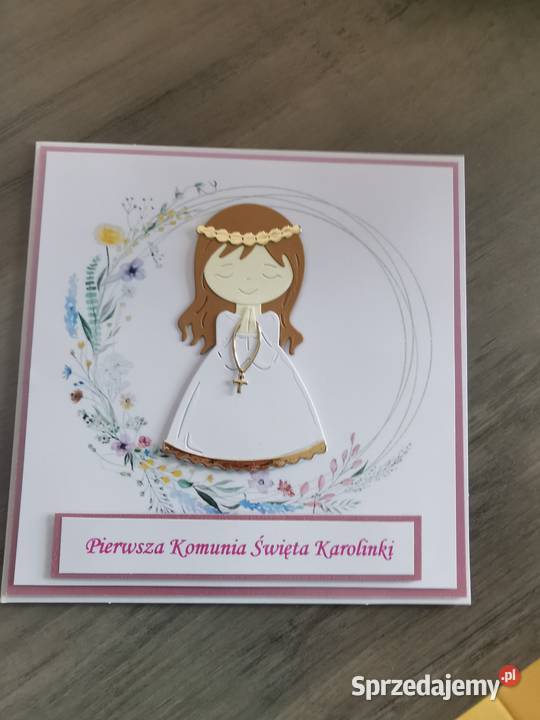 Zaproszenia na komunię Dębica