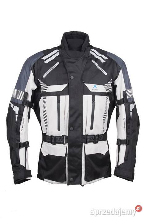 KURTKA MOTOCYKLOWA TEKSTYLNA DŁUGA 3W1 LXL2XL warmińsko-mazurskie Mrągowo