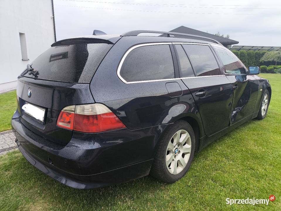 Bmw e60 e61 orientblau m57 całe na części Pozostałe Pionki