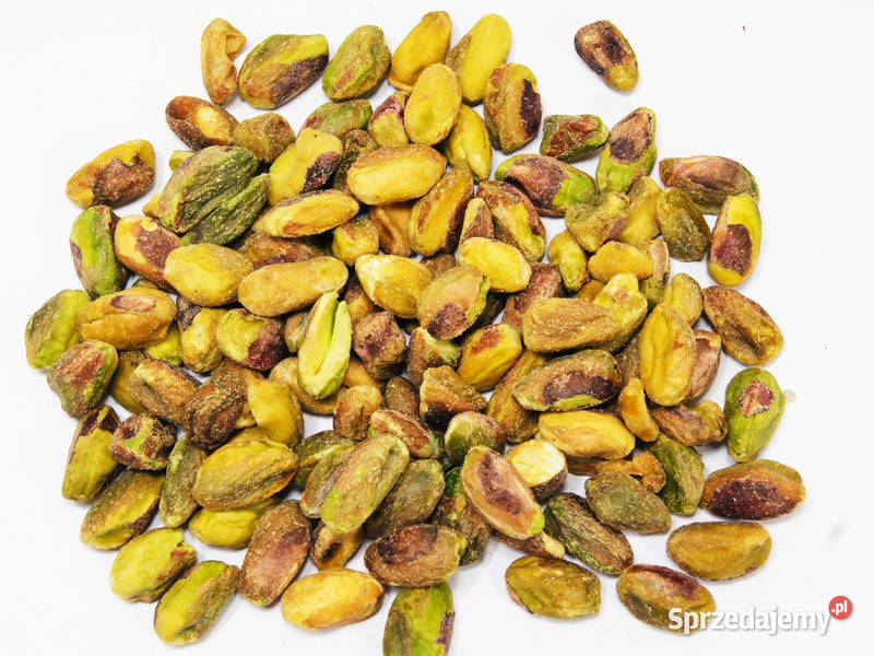 Pistacje solone i prazone bez łupinki pakowane 1 Łódź sprzedam