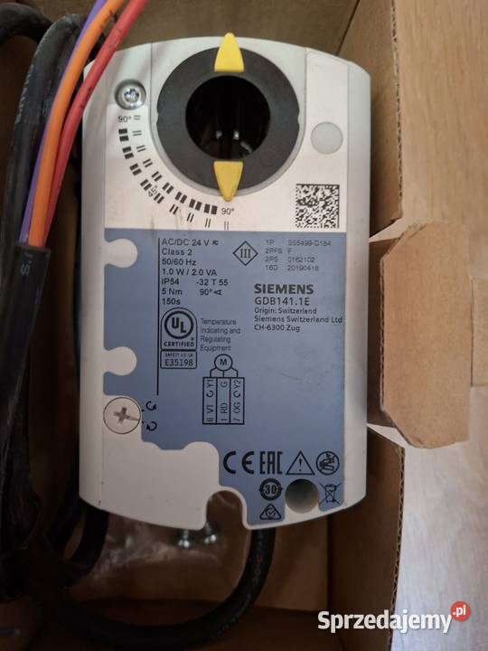 Siłownik Siemens GDB1411E Kłoczew