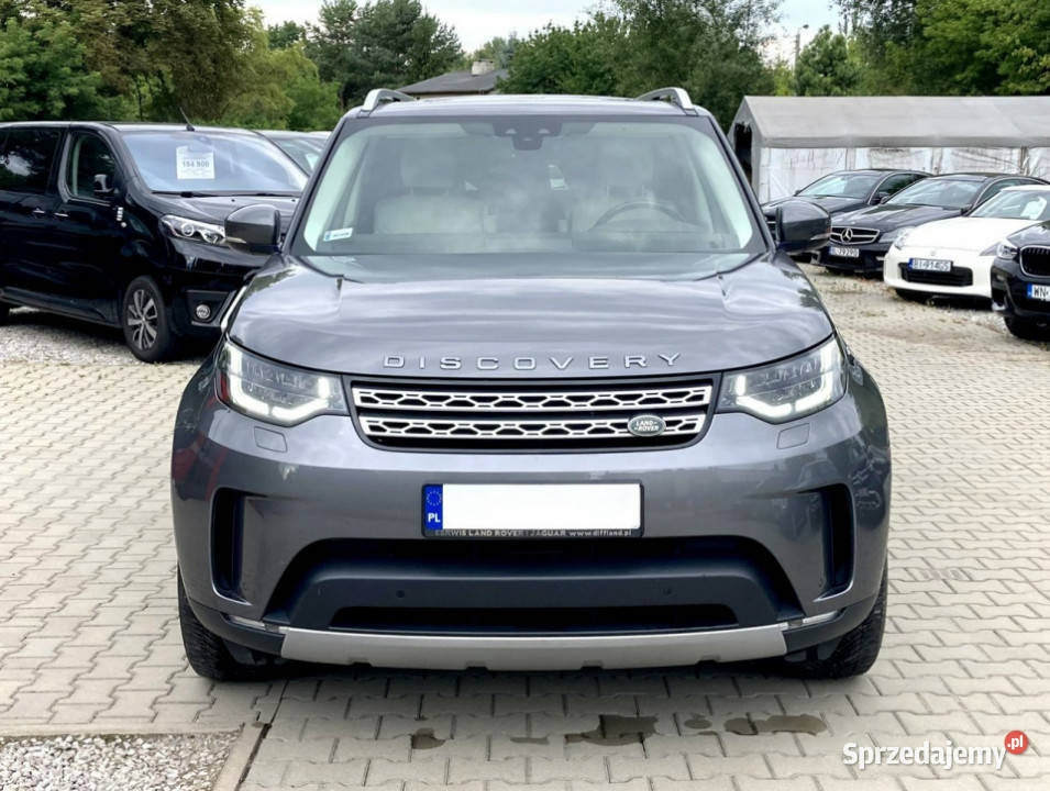 Land Rover Discovery Salon Polska Fv 23 V 2017 czujnik martwego pola Discovery Konstancin-Jeziorna