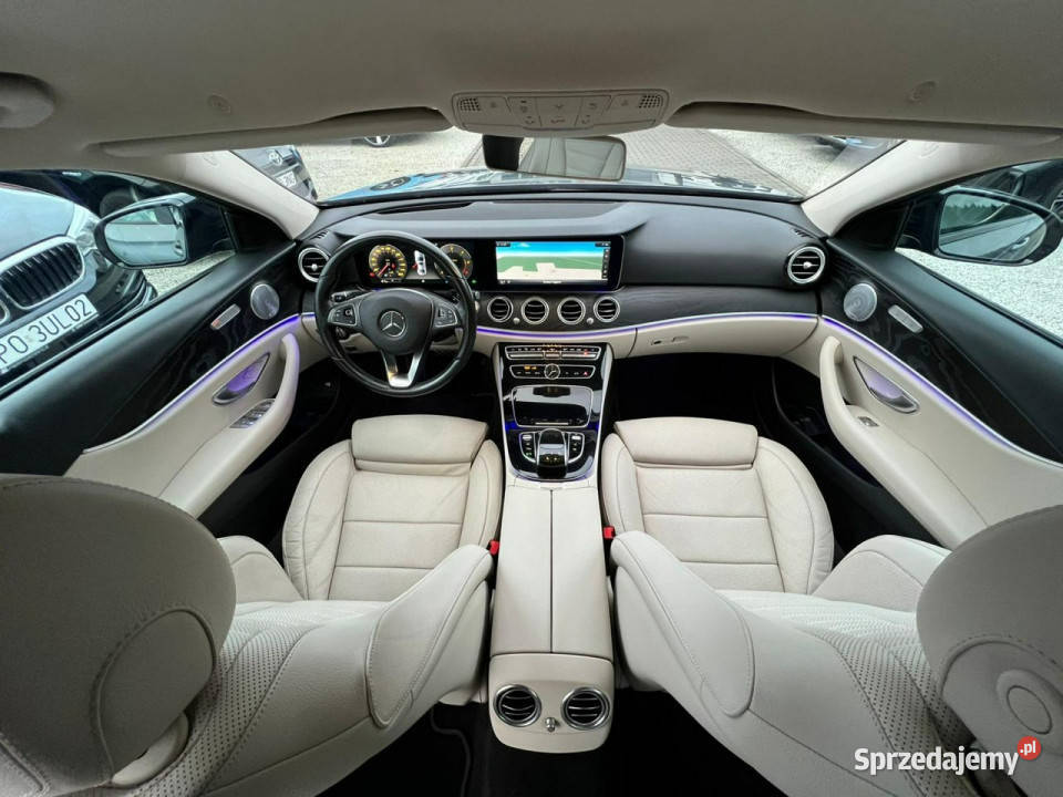 Mercedes E 220 LIFT AMG 4Matic FullLED Skóra nawigacja Baranowo
