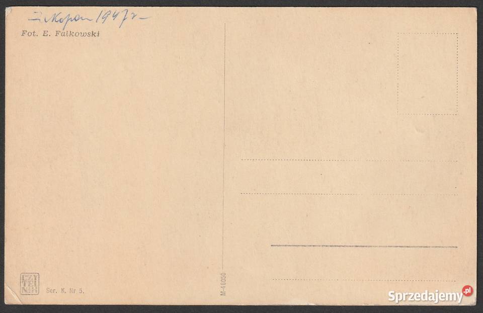 POLSKA KRYNICA DOM WCZASOWY LWIGRÓD 1947 Łódź