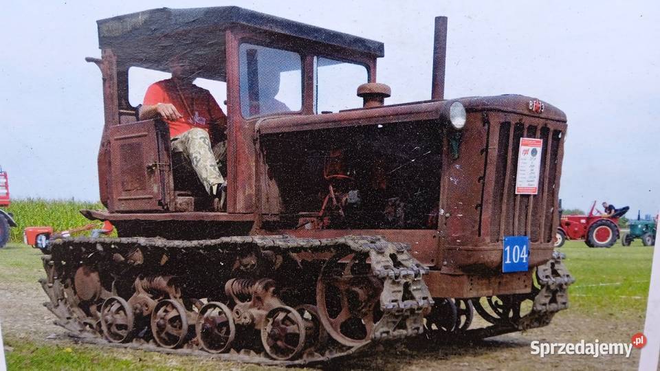 spycharka spychacz spych dt 54 det dt75 dt 75 m łódzkie Bryski sprzedam