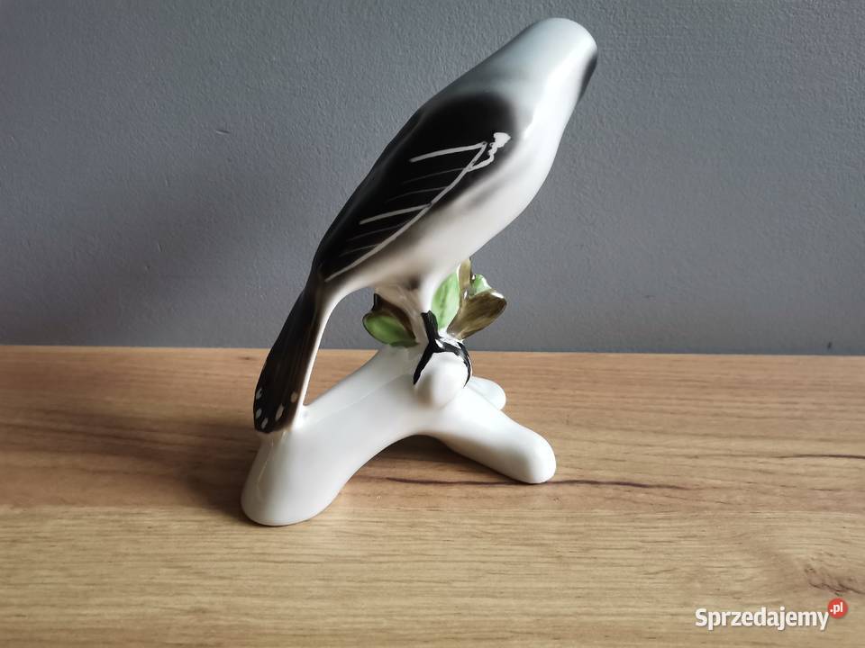 Stara figurka porcelanowa Ptak Dzieżba Katowice