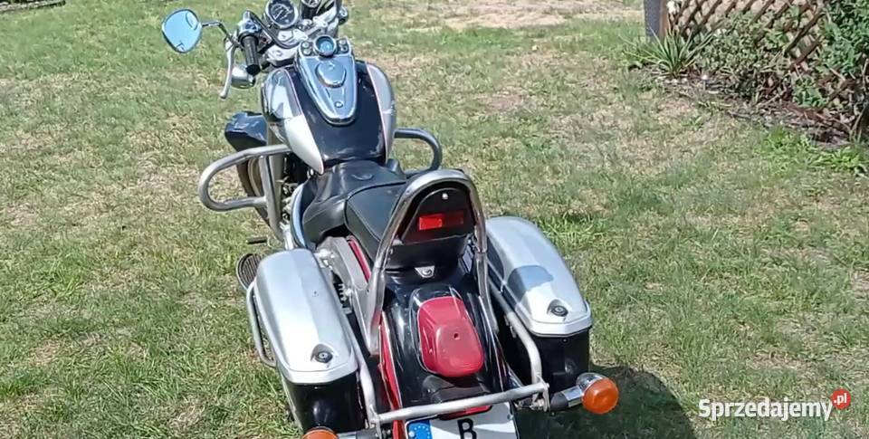 Motocykl Chopper Kinroad XT12516 na niemieckich