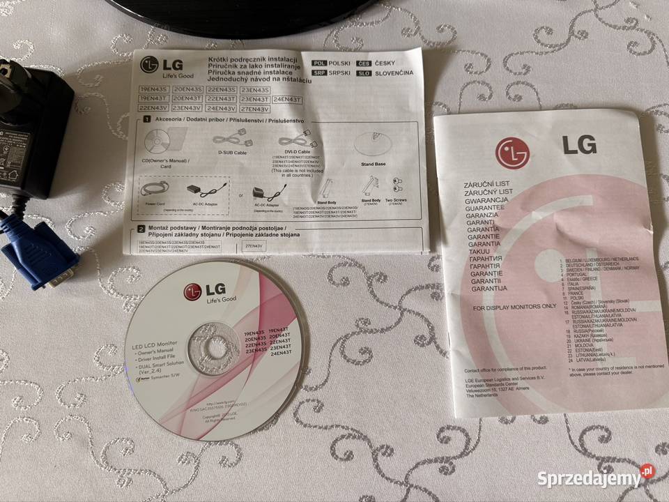 Monitor LG Flatron 22EN43T 22 LED Full HD Czarny Czerwionka-Leszczyny