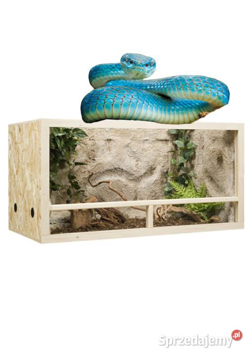 Terrarium z płyty OSB 120x60x60 wielkopolskie Pięczkowo