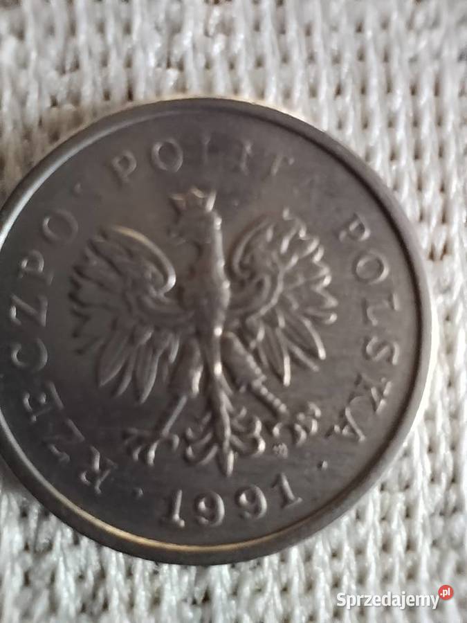 Moneta 1zl 1991 Skoczów