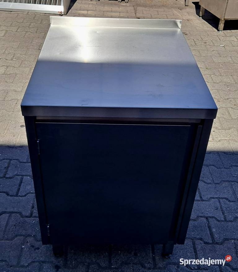 STÓŁ Z SZAFKĄ I PÓŁKĄ DORA METAL 607085 M930N Nowe Skalmierzyce sprzedam