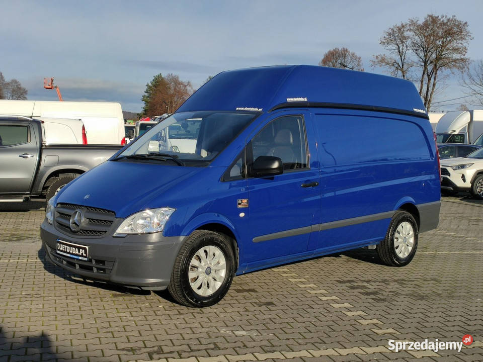 Mercedes Vito 639 Podwyższony 136 Stan UNIKAT mikrobus Widełki