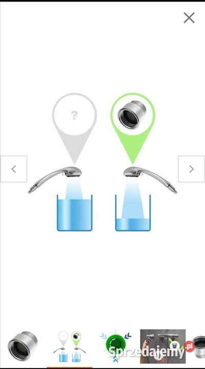 Perlator EcoVand prysznicowy 4 lmin EV061003 Ząbki