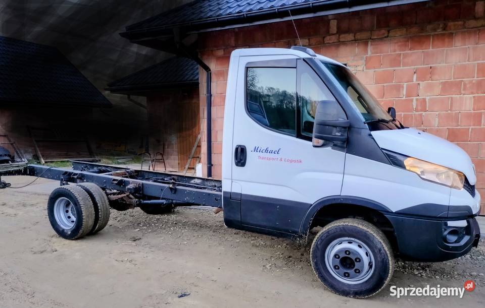 Iveco Daily 72c 170 rama do zabudowy pod kiper Napęd tylna oś Pilzno sprzedam