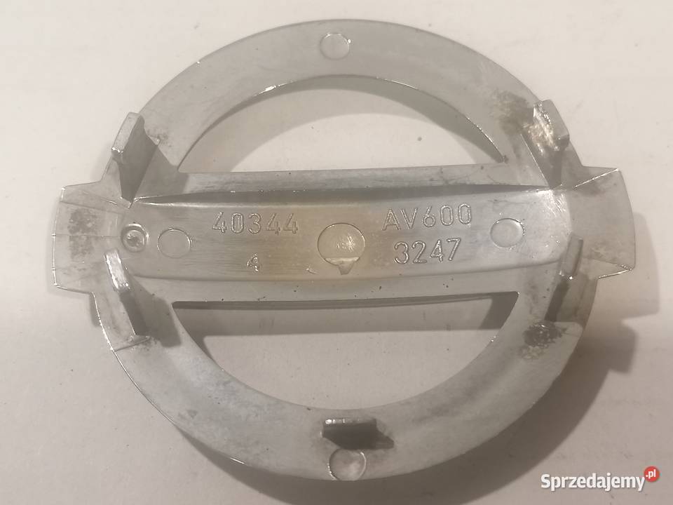 logo emblemat Nissan 40344 AV600 łódzkie Piotrków Trybunalski