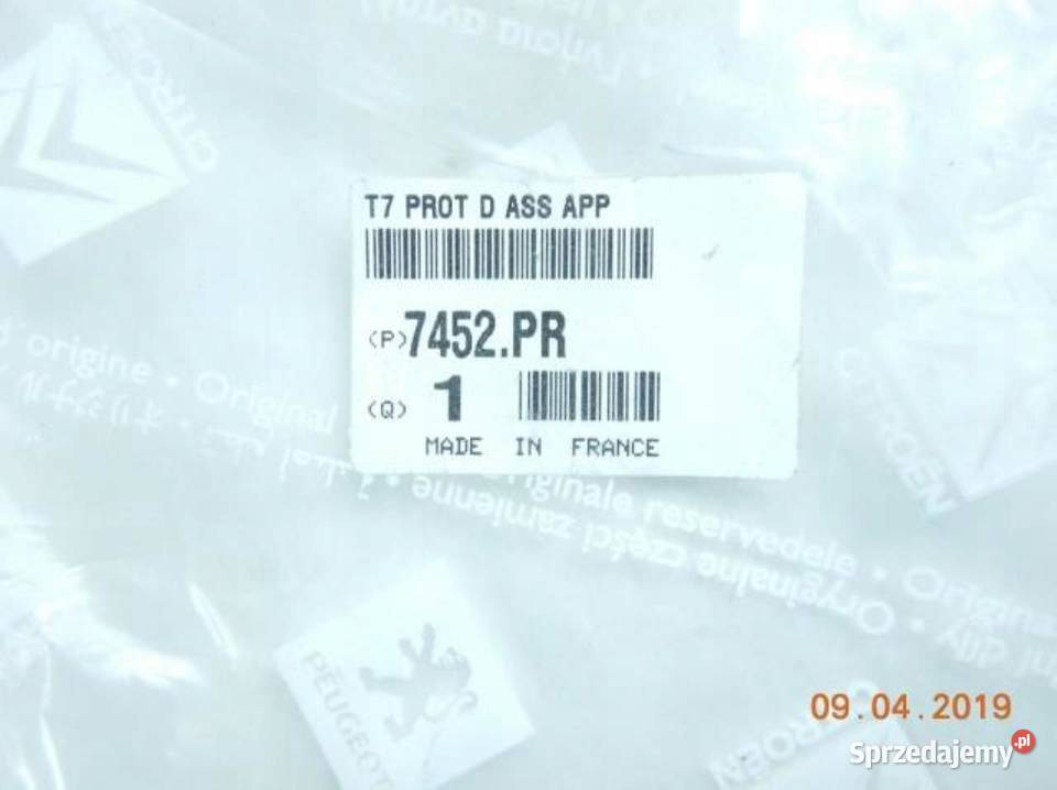 LISTWA ZDERZAKA PRAWY TYŁ CITROEN 308 prawa Karoseria