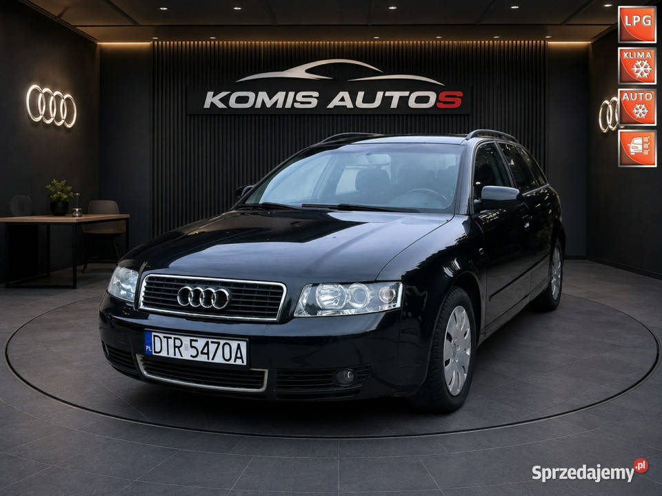 Audi A4 Avant Audi A4 B6 18T LPG Kombi Bose Wrocław