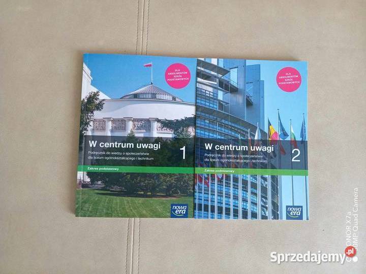 Zestaw podręczników do LOtechnikumszkoły Daleszyce