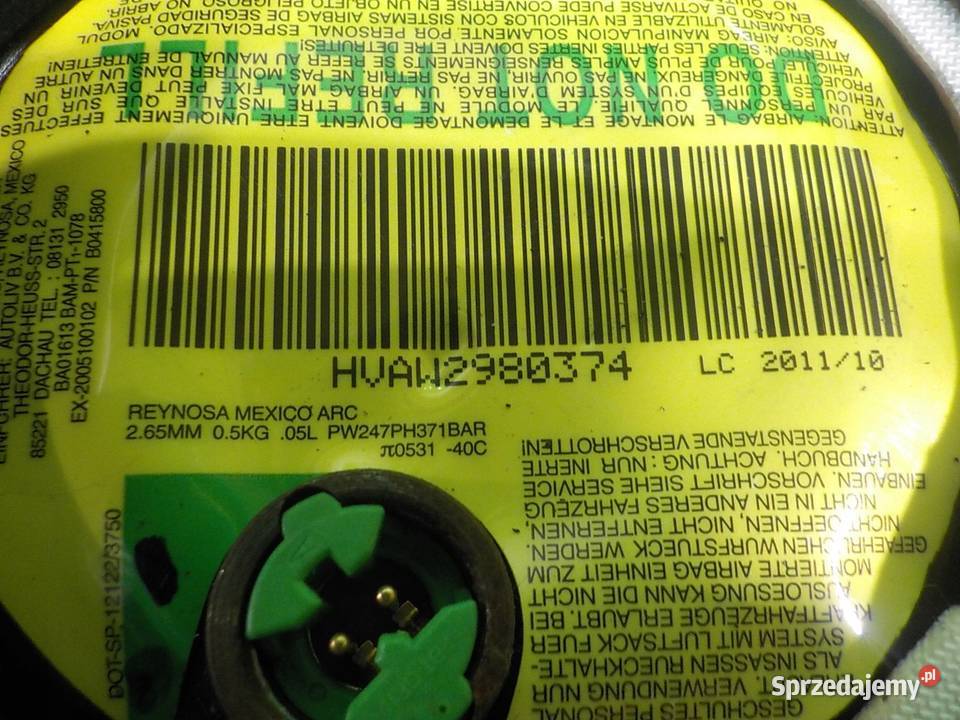 SMART FORTWO II 451 LIFT 10 B 12r 2D AIRBAG mazowieckie Suków