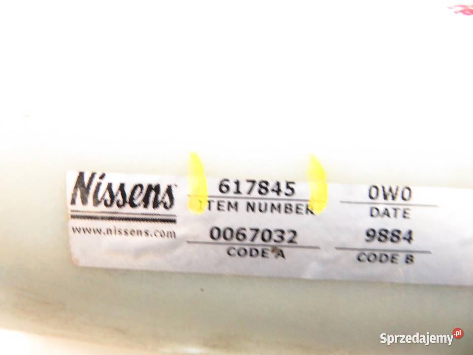 CHŁODNICA WENTYLATOR FIAT PANDA II 11 617845