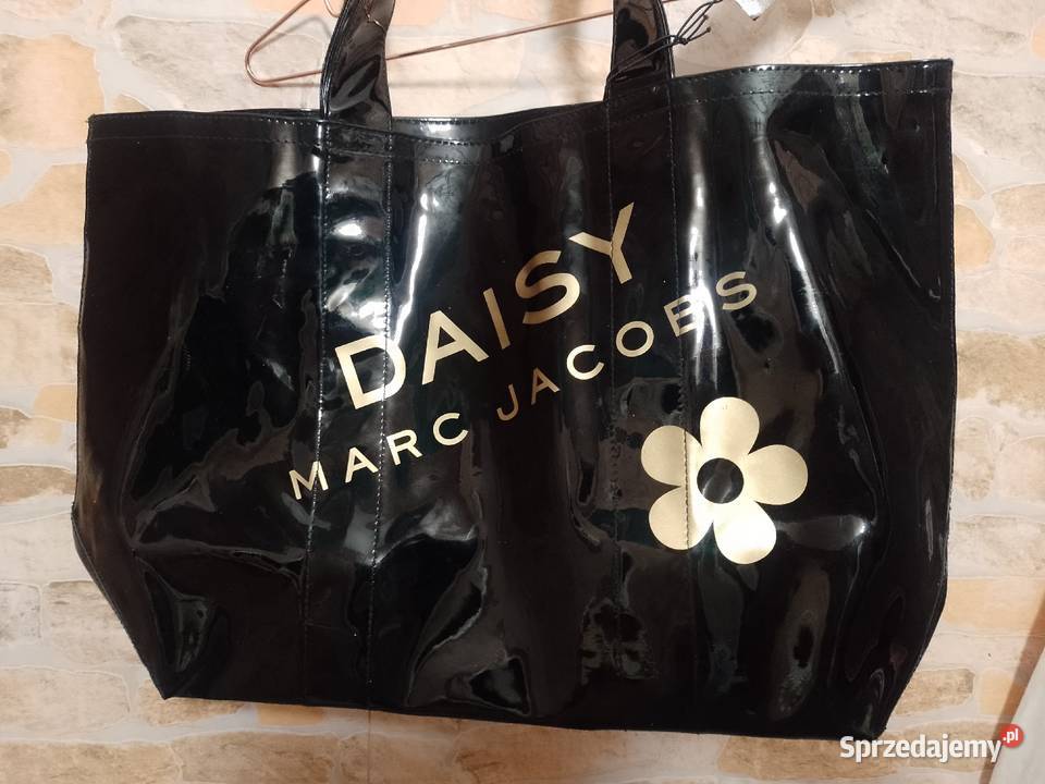 Marc Jacobs Duża czarna lakierowana torebka Do ręki małopolskie Kraków sprzedam