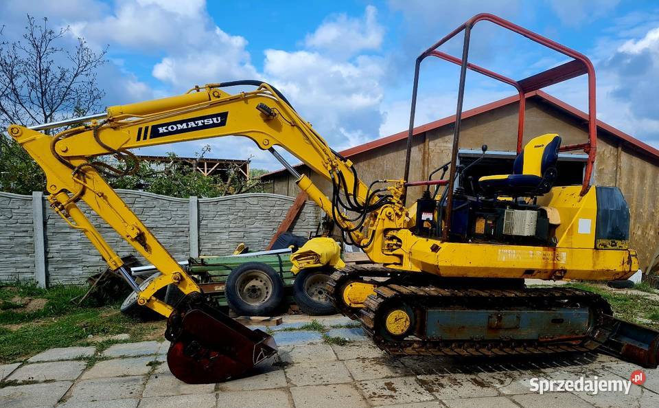 Mini koparka komatsu pc30 3tony sprowadzona 3500h Lubawa