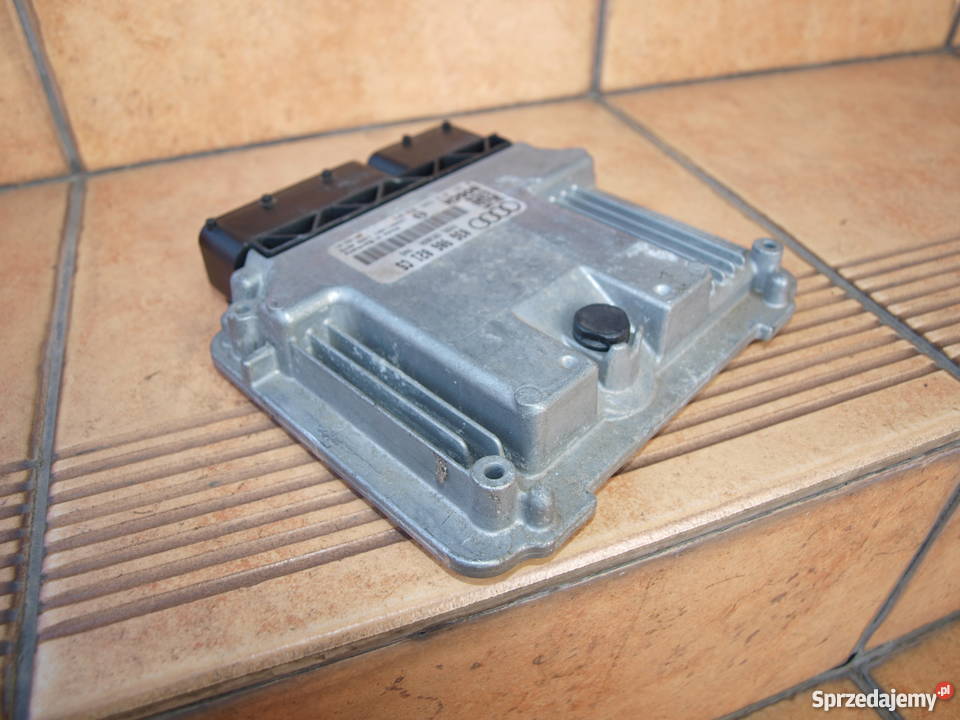 Audi A3 19 TDi komputer sterownik silnika 2004 Układ elektryczny