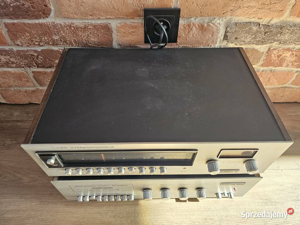Wzmacniacz Unitra PA 9703 tuner T 117 export sprzedam