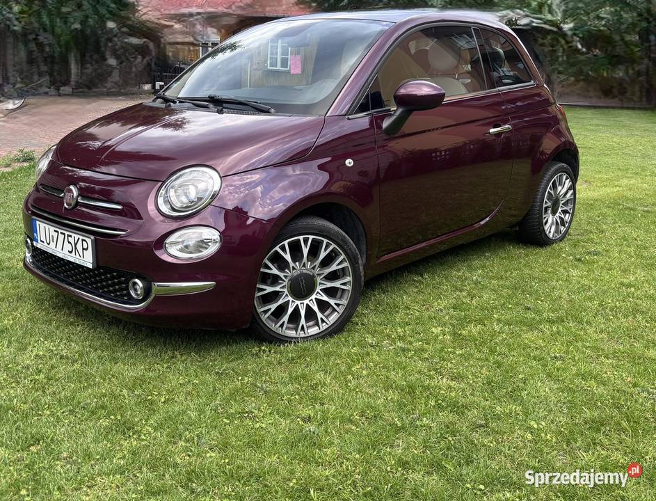 Fiat 500 12 benzyna pierwsza rejestracja Łuków