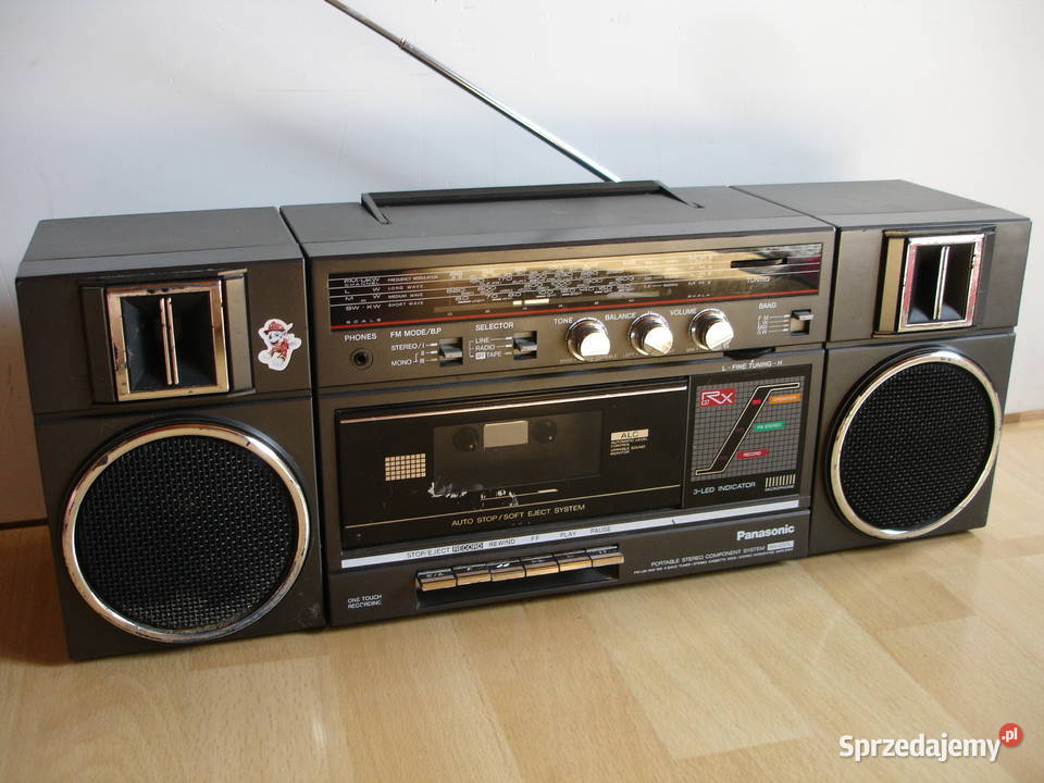 Radiomagnetofon PANASONIC RXC37L Zielona Góra