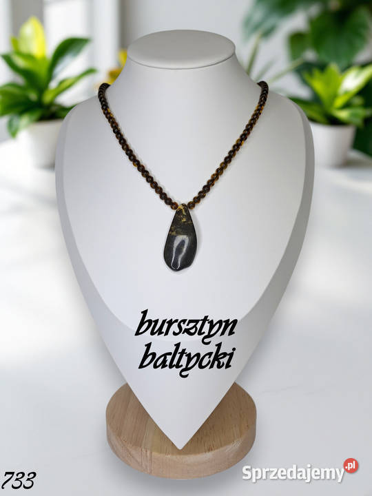 Korale z bursztynu bursztyn bałtycki cytryna z Korale