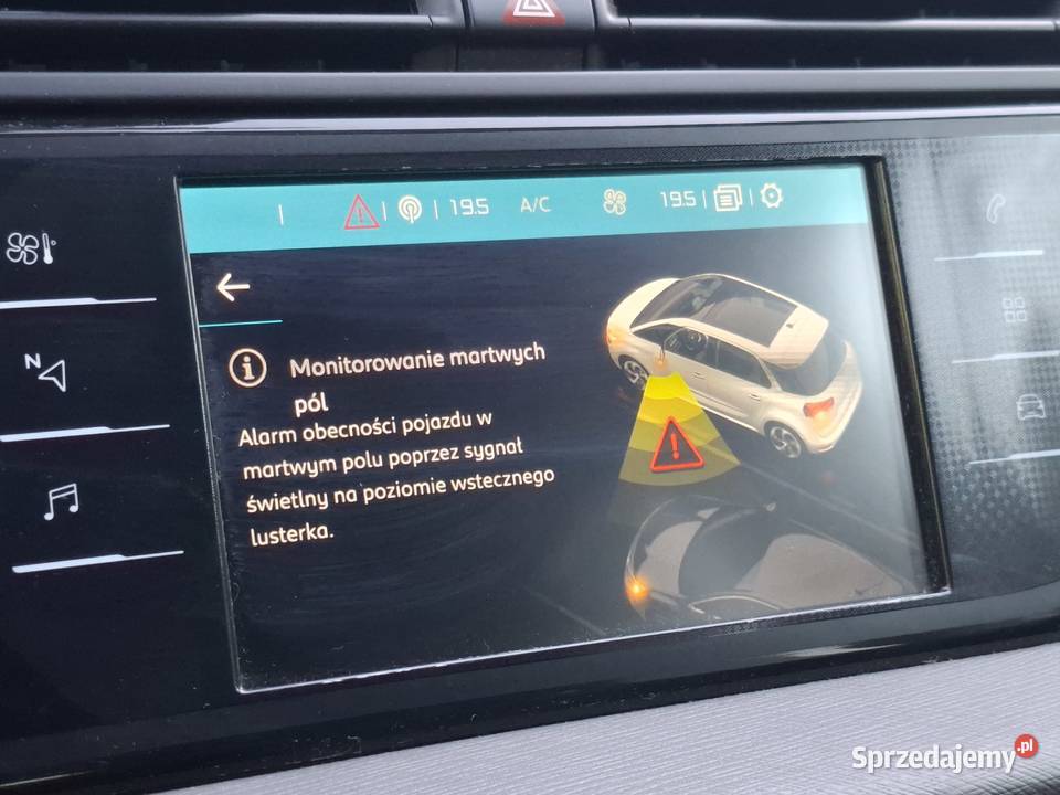Citroen C4 Picasso 16Hdi 120 Automat F1 Hak elektryczne lusterka C4 Picasso Zwoleń sprzedam