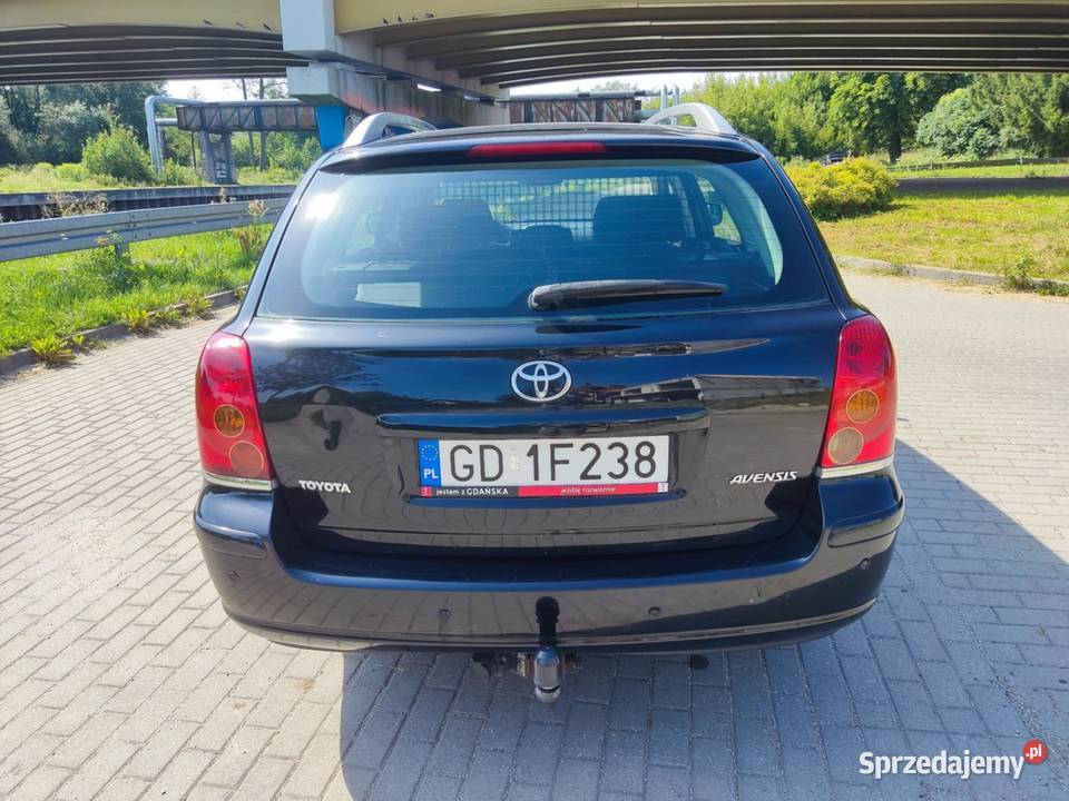 Toyota Avensis T25 Kombi 18 B VVTi 129 2004r Org warmińsko-mazurskie Pisz